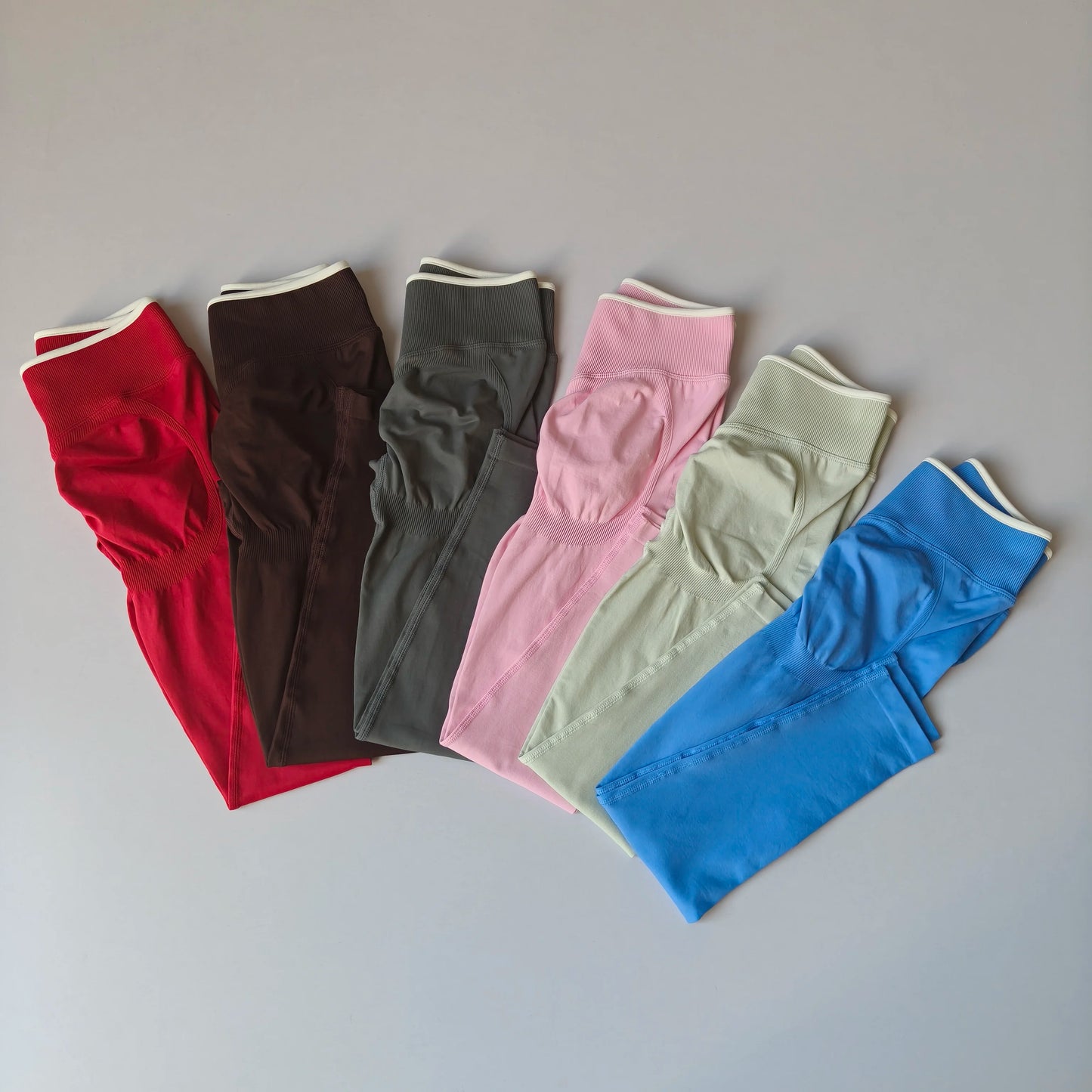 Women's Seamless High-Waist Tummy Control Yoga Leggings