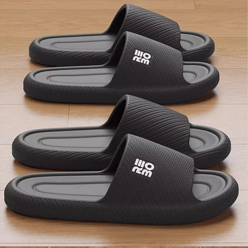 Cloud Slides Slippers – Soft Knit Flat Sandals for Indoor & Outdoor