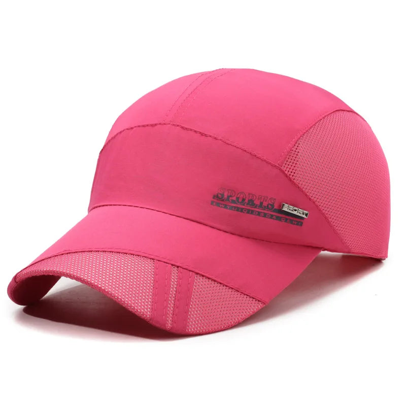 Quick-Dry Mesh Baseball Cap – Unisex Summer Sports Hat