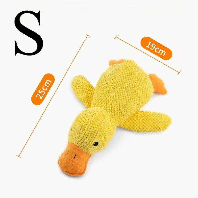 Squeaky Plush Duck Dog Toy – Soft Chew Toy for Dogs