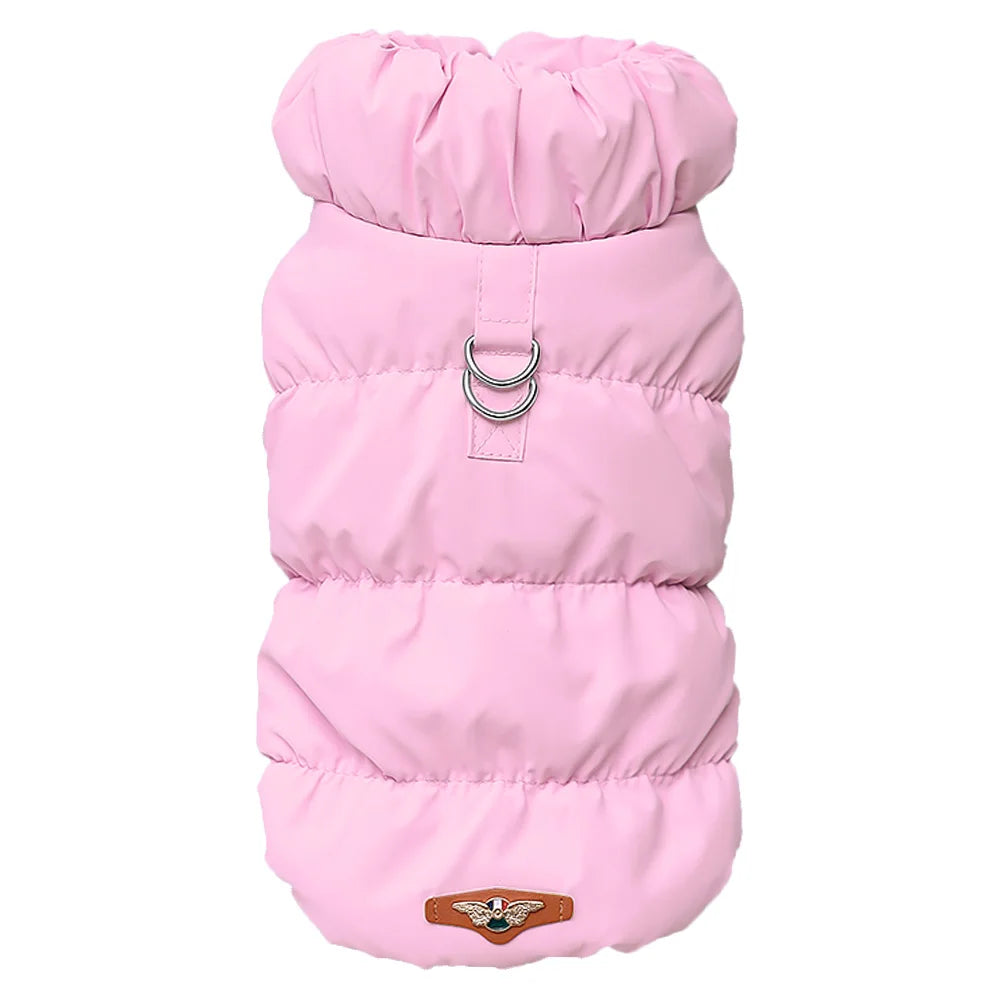 Padded Dog Puffer Coat – Winter Jacket for Small & Medium Dogs