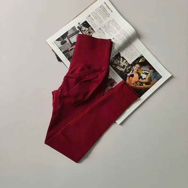Seamless High-Waist Scrunch Butt Yoga Leggings