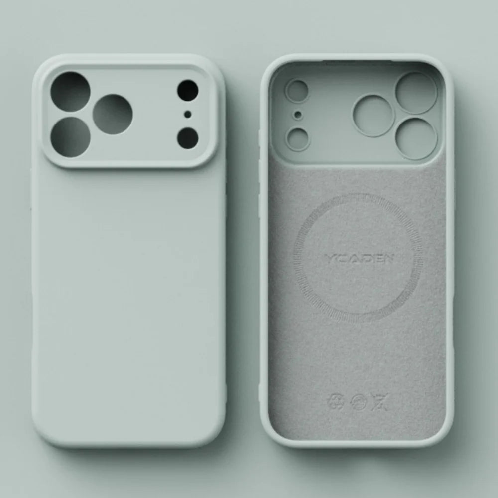 Tpu Shockproof Cover Iphone 17 16 Pro Max 17air 15 14 13 Plus Case Liquid Silicone Original Magsafe
