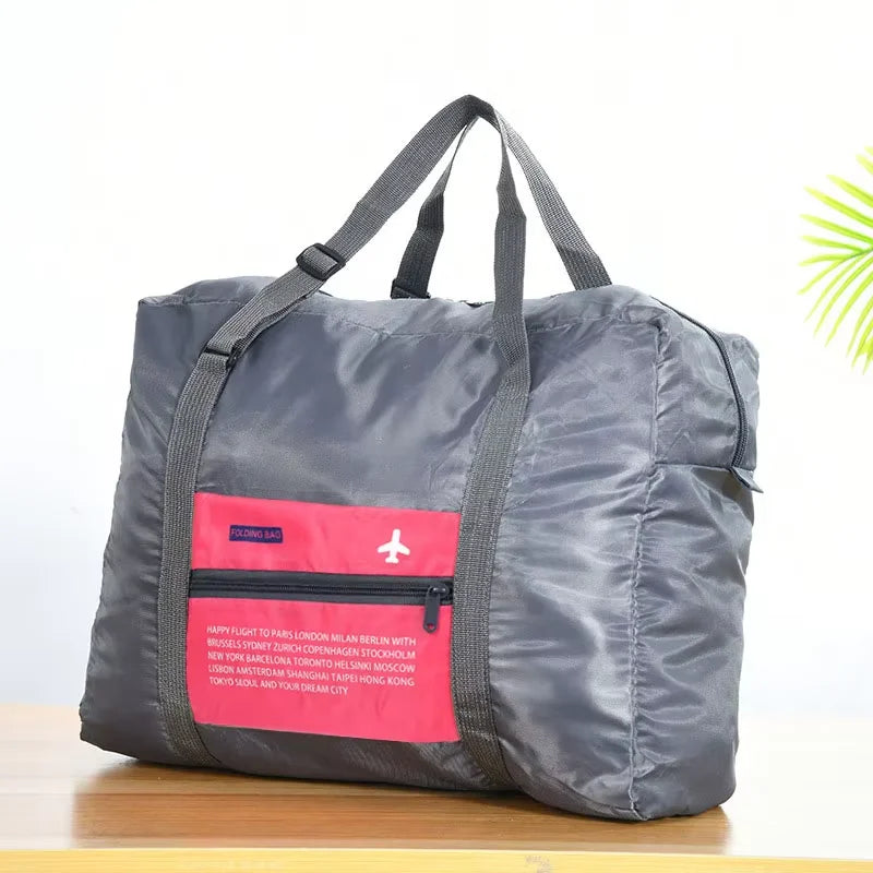 Foldable Waterproof Travel Duffel Bag – Large Capacity Carry-On