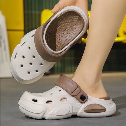 Men's EVA Clog Sandals – Chunky Platform & Adjustable Strap