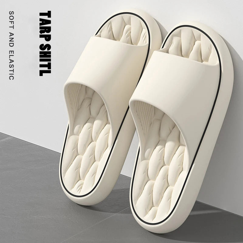 EVA Cloud Slippers – Thick Sole Cushion Slides for Indoor & Outdoor