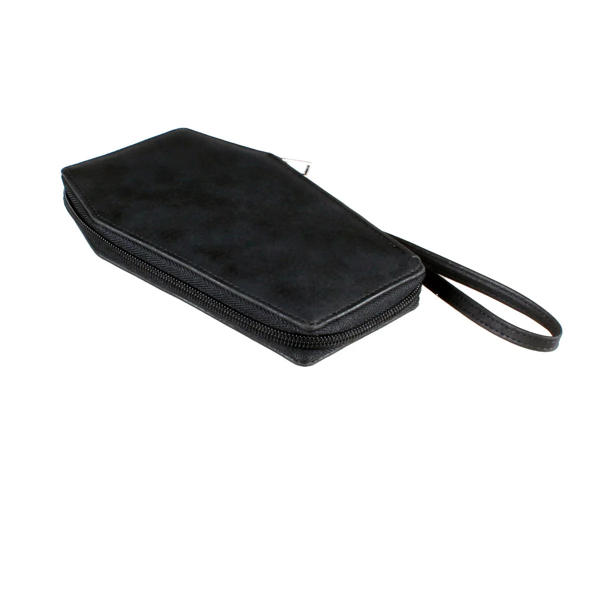Coffin Shape Gothic Wallet – Halloween Clutch Wristlet Purse
