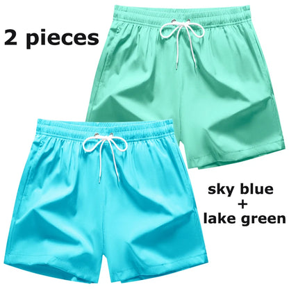 Men's Swim Trunks – Quick Dry Board Shorts with Mesh Lining