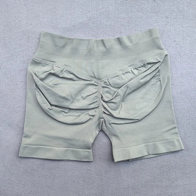 Women's Seamless Scrunch Bum Workout Shorts
