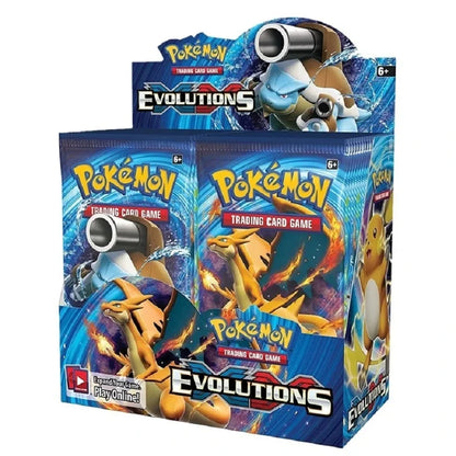 324 Pack Pokémon Sun and Moon XY Evolutions Trading Cards