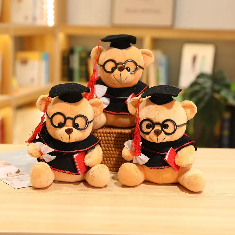 Teddy Bear Holding Heart Plush Toy – Cute Stuffed Animal Gift