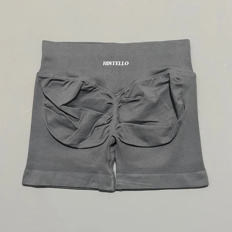Women's Seamless High-Waist Workout Shorts – Yoga & Gym