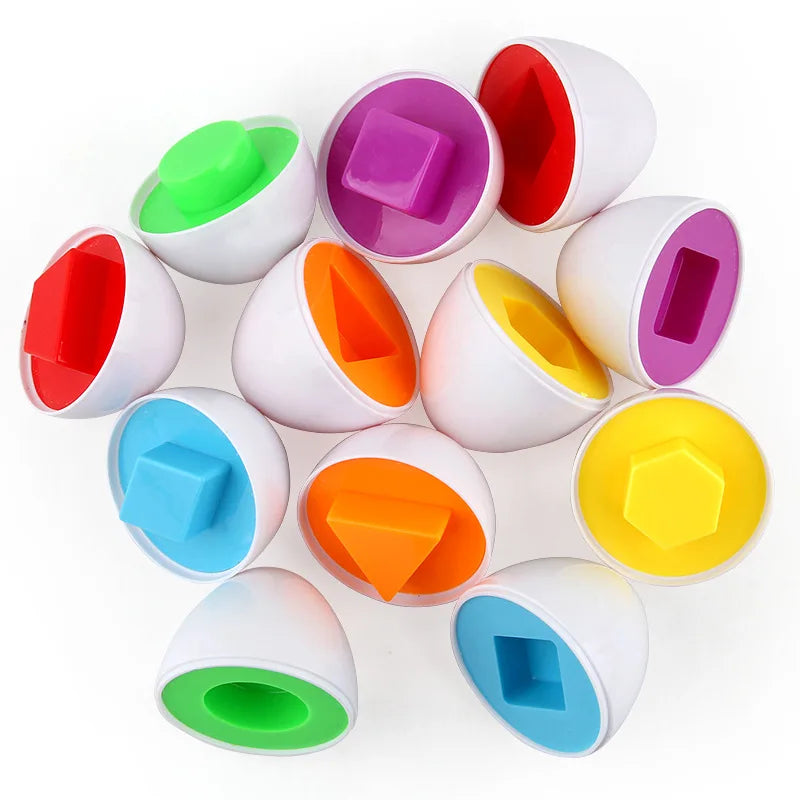 Montessori Smart Eggs Educational Toy for Toddlers 1-3