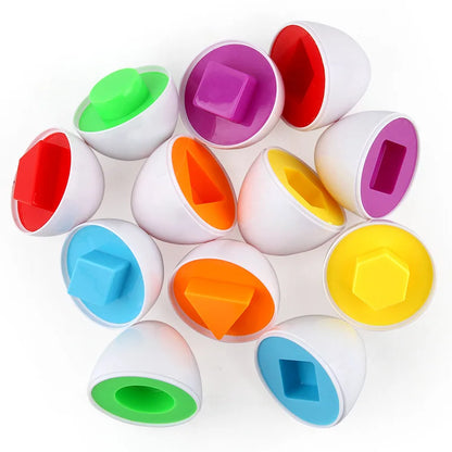 Montessori Smart Eggs Educational Toy for Toddlers 1-3