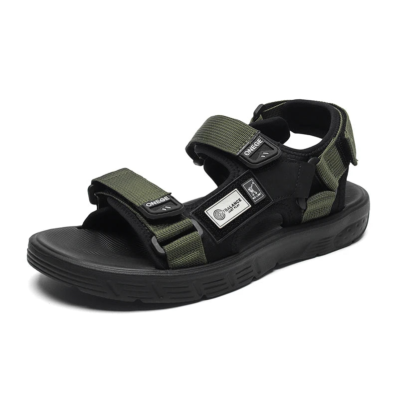 Men's Sport Sandals – Summer Open-Toe Casual Beach Shoes