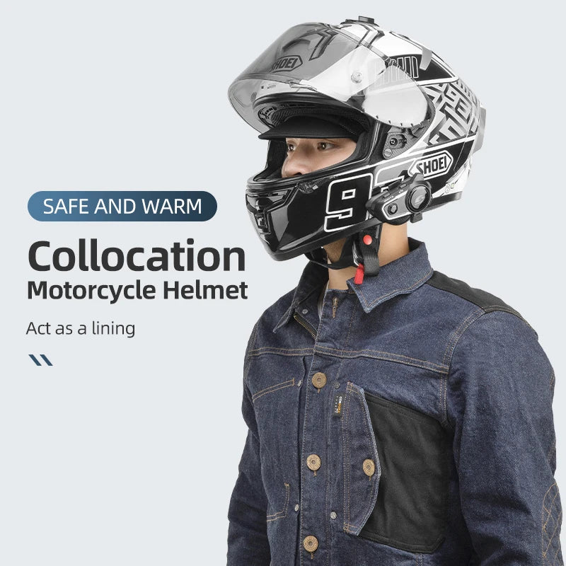 ROCKBROS Winter Bike Cap – Windproof Thermal Cycling Hat with Ear Flaps