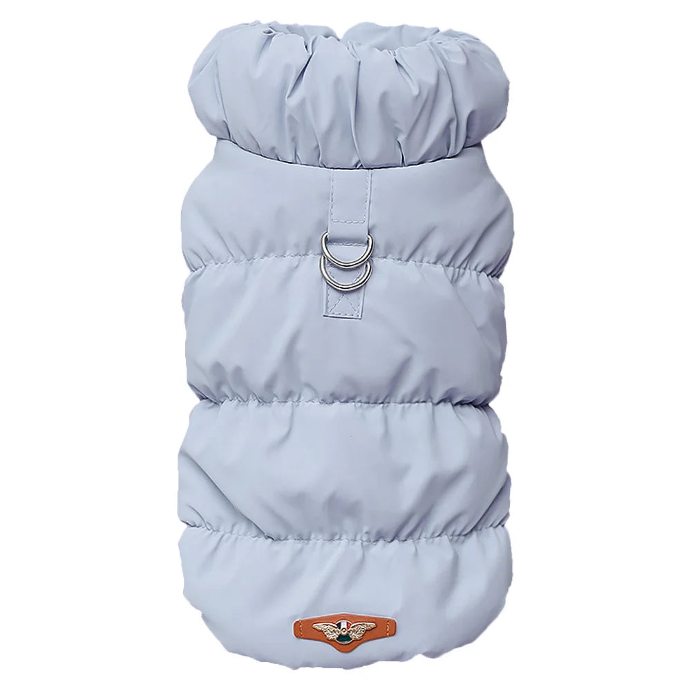 Padded Dog Puffer Coat – Winter Jacket for Small & Medium Dogs