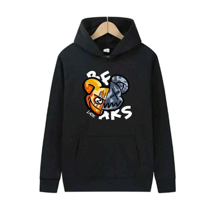 Creative Graphic Hoodie Casual Streetwear Sweatshirt