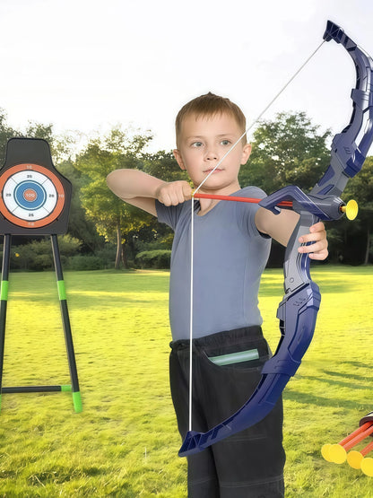 Kids LED Light-Up Bow and Arrow Archery Toy Set