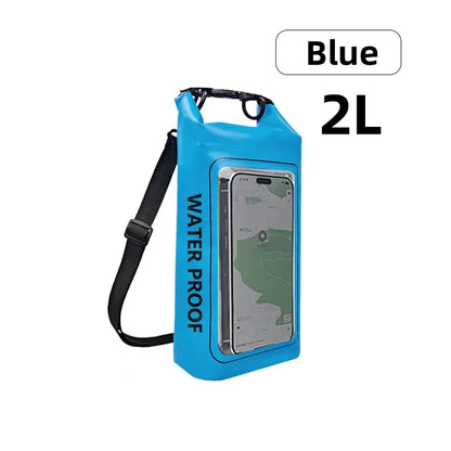 Waterproof Dry Bag with Touch Screen Window – 2L & 5L