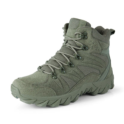 Men's Tactical Combat Boots – Outdoor Hiking & Training Shoes