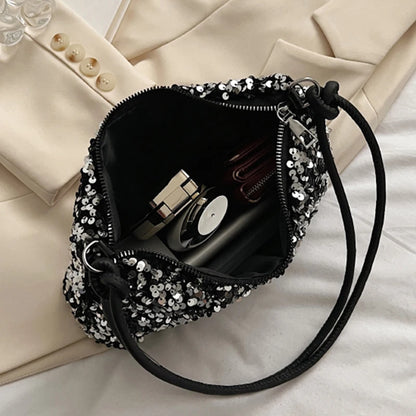 Sequin Underarm Bag – Trendy Mini Shoulder Bag for Women