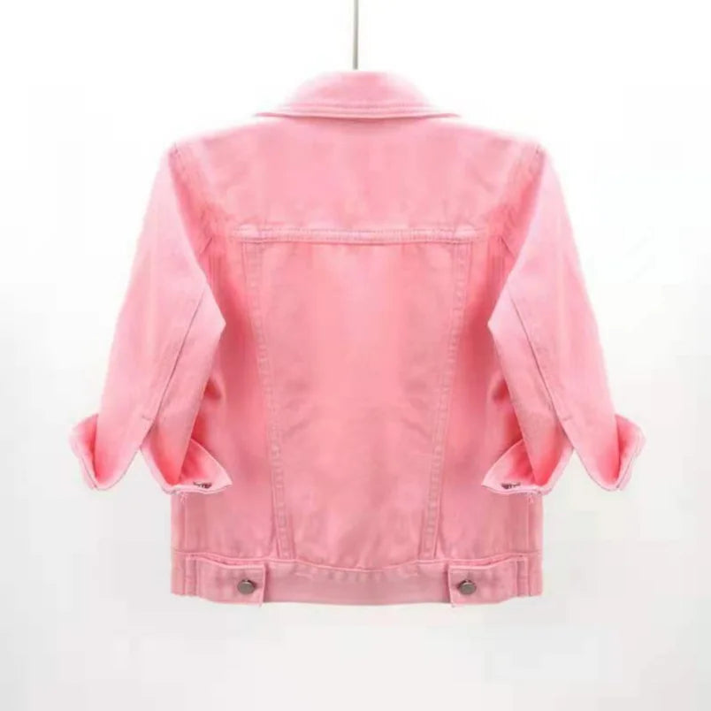 Women's Casual Denim Jacket – Short Jean Coat