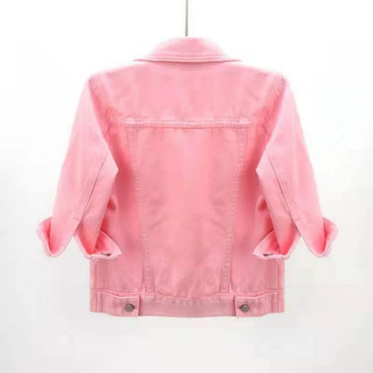 Women's Casual Denim Jacket – Short Jean Coat