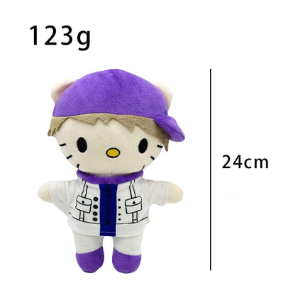 Hip-Hop Cat Plush Toy Doll – Rapper Style Stuffed Animal