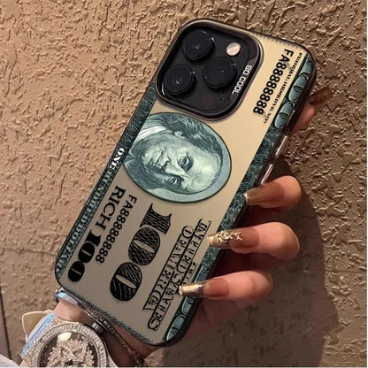 Dollar Popular Design Pc Phone Case Iphone 15 16 14 Plus 16e 13 12 Pro Max Shockproof Matte Hard Usd