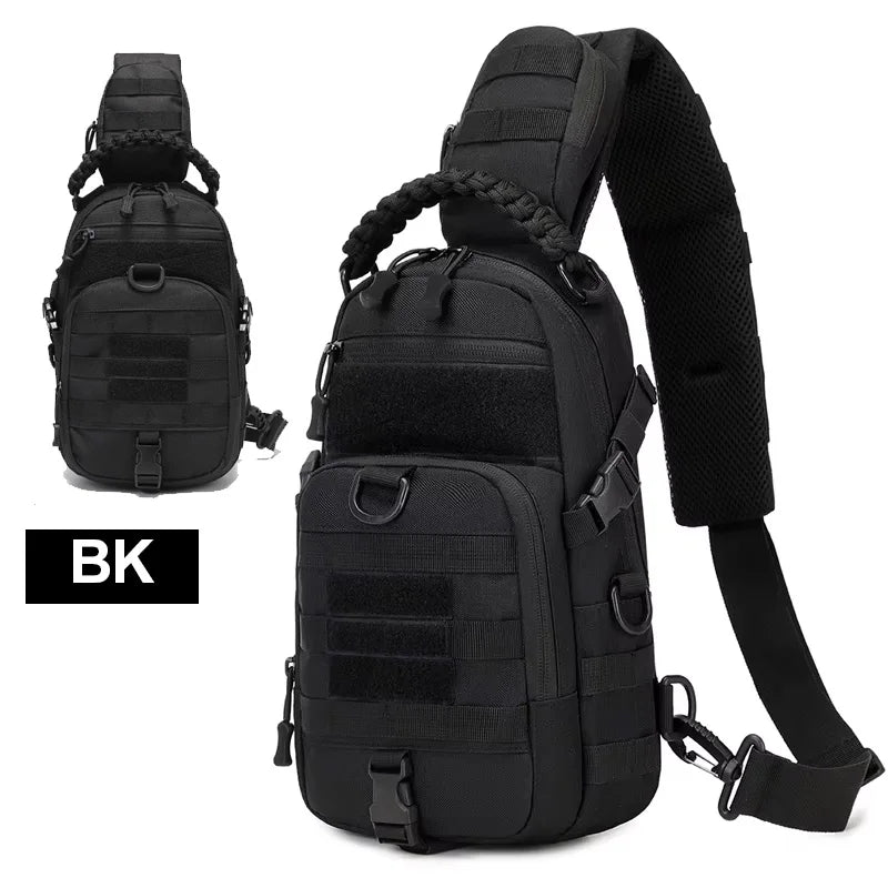 Tactical Chest Bag Men – Outdoor Sling Shoulder Pack for Hiking & Camping