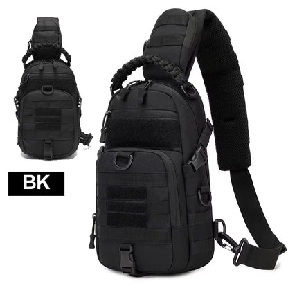 Tactical Chest Bag Men – Outdoor Sling Shoulder Pack for Hiking & Camping