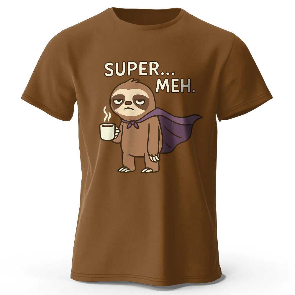 Super Meh Graphic T Shirt Oversized Cotton Streetwear Tee