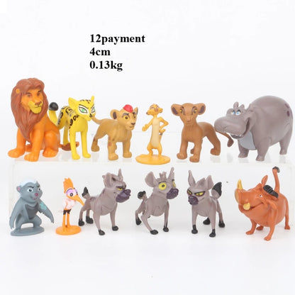 Lion King Action Figure Set – 12pcs Disney Simba Characters