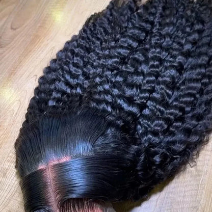 Deep Wave Lace Front Wig Human Hair – 13x4 13x6 Glueless, 200% Density