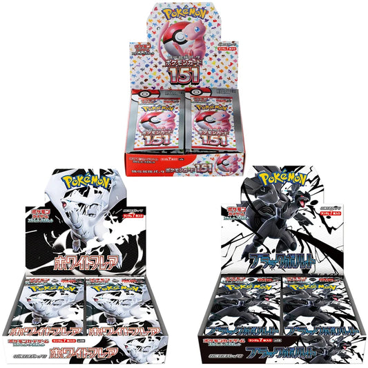 140 Card Pokémon Scarlet Violet 151 Japanese Booster Box