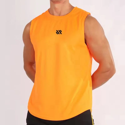 Men's Gym Tank Top Sleeveless Muscle Shirt