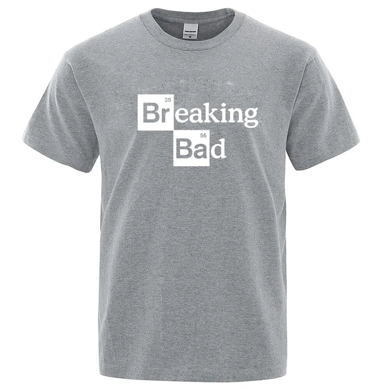 Heisenberg Graphic T Shirt Cotton Blend Casual Short Sleeve Tee