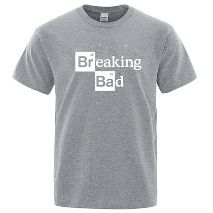 Heisenberg Graphic T Shirt Cotton Blend Casual Short Sleeve Tee
