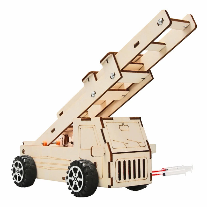 DIY STEM Science Kit for Kids – Build & Learn Wooden Models (33 Styles)