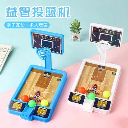 Mini Basketball Shooting Game – Desktop Finger Launcher Toy
