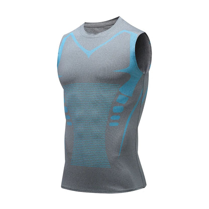 Men's Compression Sleeveless Gym Tank Top Quick Dry