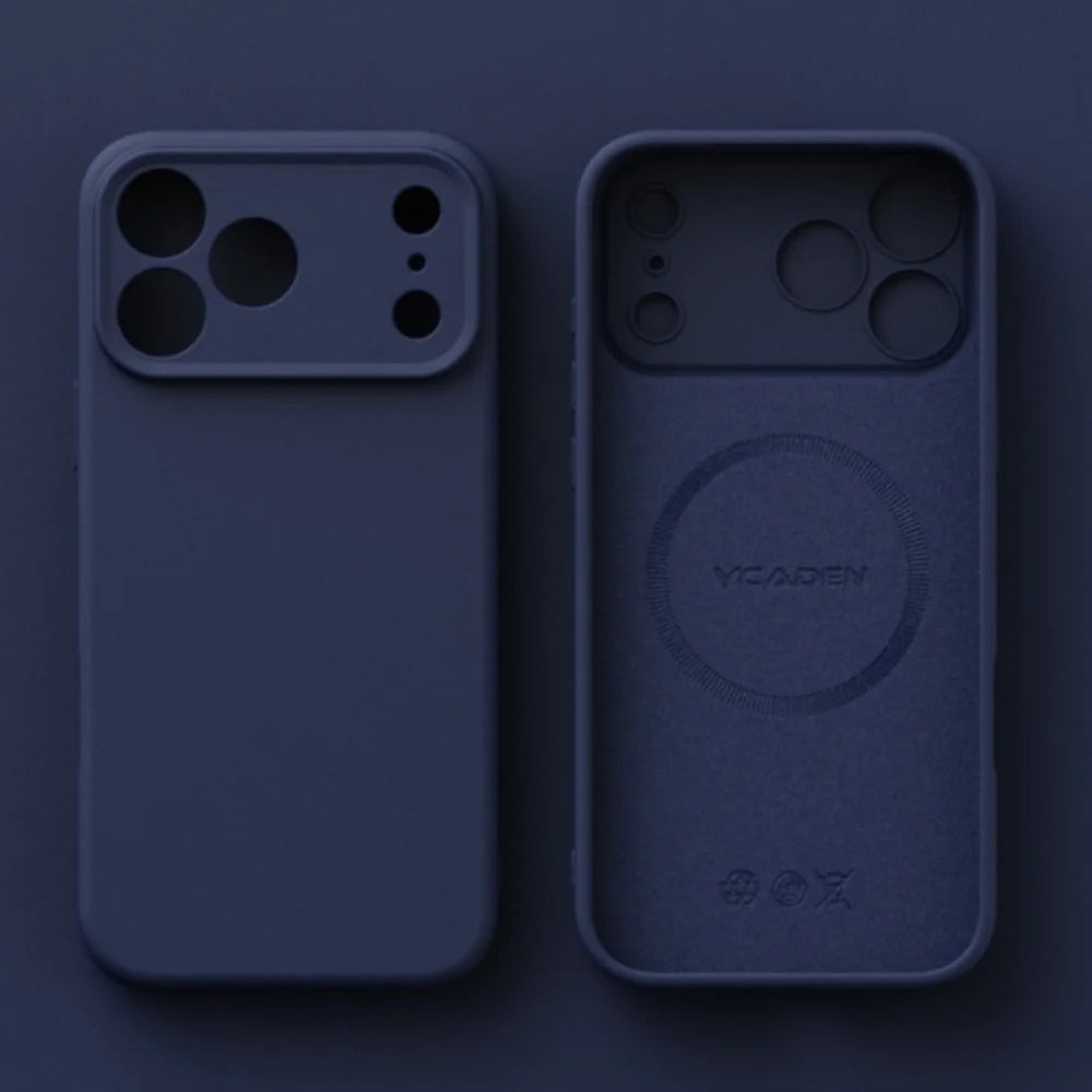 Tpu Shockproof Cover Iphone 17 16 Pro Max 17air 15 14 13 Plus Case Liquid Silicone Original Magsafe