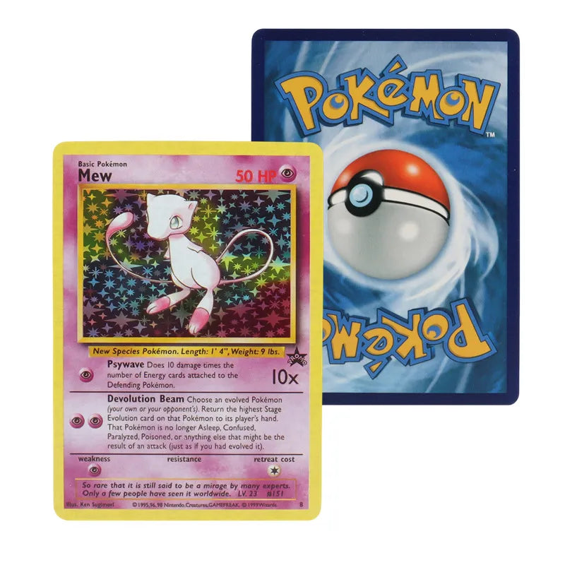 151pcs Box 1996 First Generation Pok Mon Card Rare Charizard Pikachu Mewtwo Blastoise Collecting