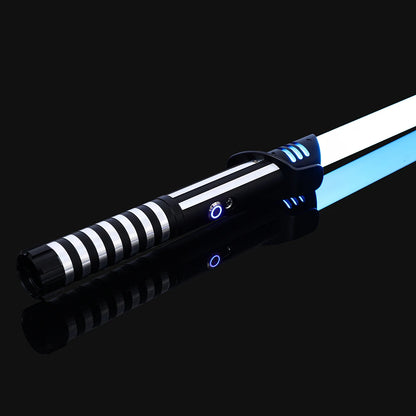 RGB Metal Lightsaber – 16 Colors, Smooth Swing & Sound Effects