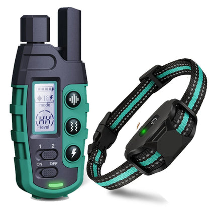 Electric Dog Training Collar – 3300ft Remote, Waterproof, for 5–120 lbs Dogs