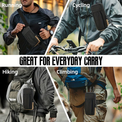 Tactical Waist Bag – Outdoor Hiking Phone Pouch with Carabiner