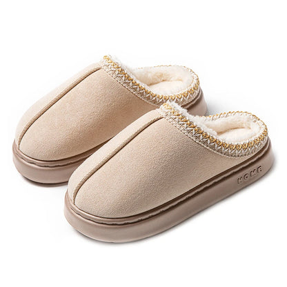 Women's Fuzzy Fur Slippers – Plush Indoor Winter Slides Sizes 36–45