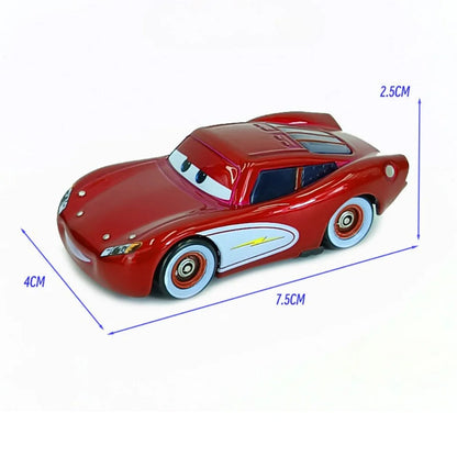 Pixar Cars Die-Cast Metal Model Cars – Lightning McQueen & Friends