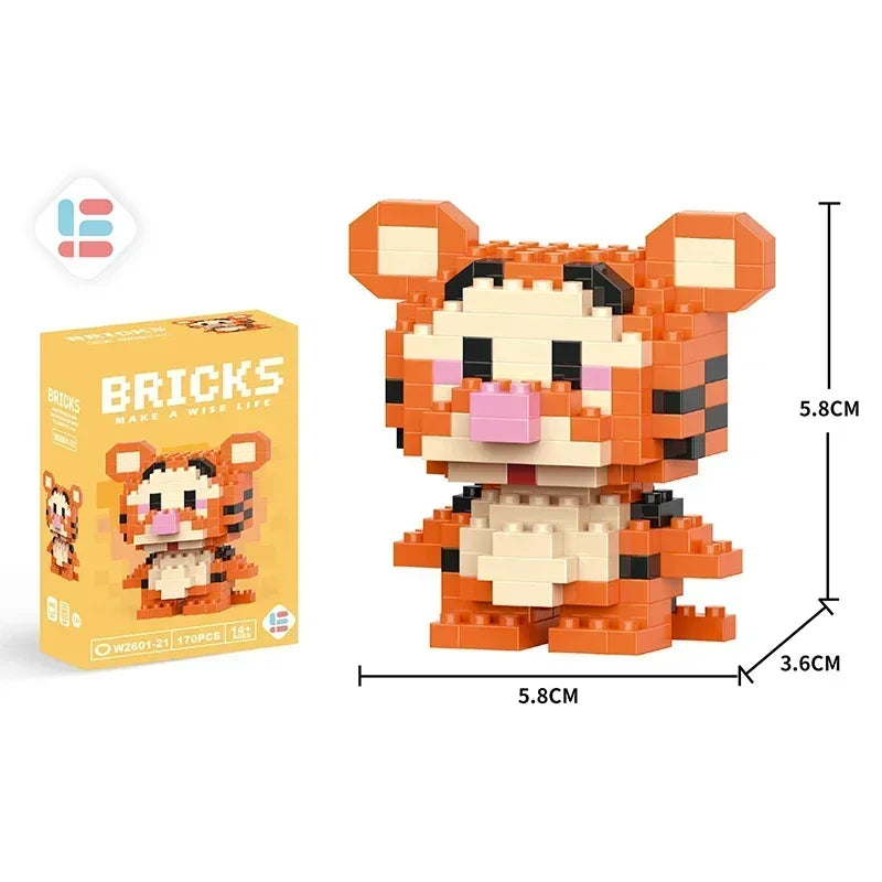 Disney Tsum Tsum Mini Building Blocks – Cartoon Micro Brick Figures